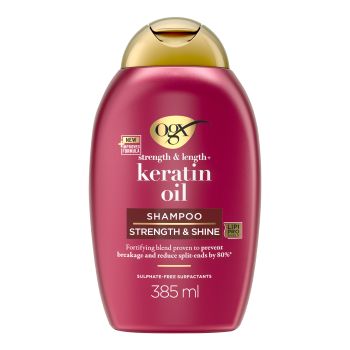 Keratin Oil Champô Força & Brilho