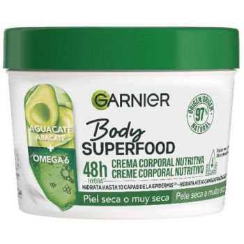 Crème corporelle nourrissante Body Superfood à l'avocat et oméga 6