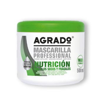 Máscara nutritiva para o cabelo