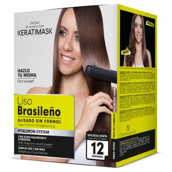 Pack de alisamento brasileiro sem formol