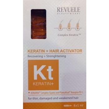 Tratamento para o Crescimento do Cabelo Bolhas de Keratin + Ativador de Crescimento do Cabelo