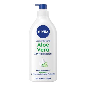 Loção corporal com Aloé Vera