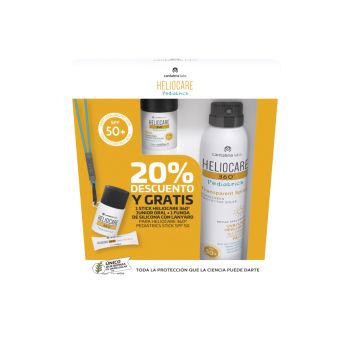Heliocare 360º Stick Facial Pediátrico + Pack Spray Protetor Solar + Brindes