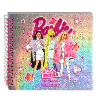 Carnet Barbie Colore et Crée