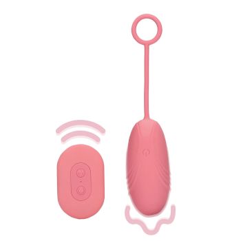 Loveline by Shots Ovo Vibratório Ultra Suave com Controlo Remoto Pink Arabesque
