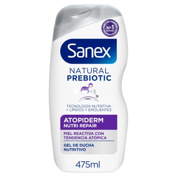 Natural Prebiotic Atopiderm Nutri Repair Gel de Duche ou Banho Nutritivo