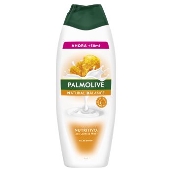 Gel de Duche Natural Balance Leite & Mel