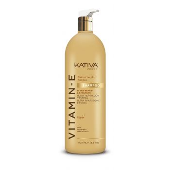 Champô Ultra Repair &amp; Strength com Vitamina E, Biotina e Bambu